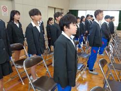 5・6年生卒業式の練習