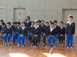 5・6年生卒業式の練習