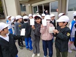 1年生書写の時間