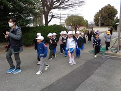 1年生書写の時間