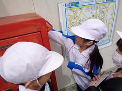 1年生書写の時間