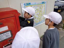 1年生書写の時間