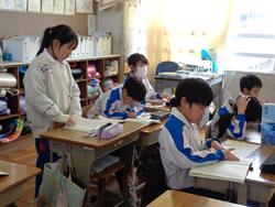 3年生国語の授業