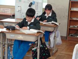 3年生国語の授業