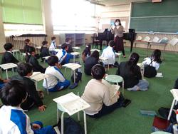 3年生音楽の授業