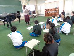 3年生音楽の授業