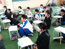 3年生音楽の授業