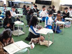 3年生音楽の授業