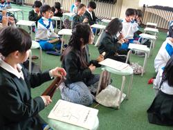 3年生音楽の授業