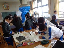 4年生図工の授業