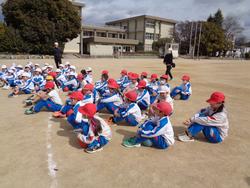 2年生体育の授業