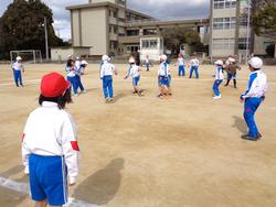 2年生体育の授業