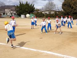 2年生体育の授業