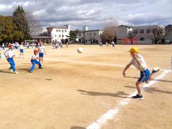 2年生体育の授業