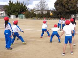 2年生体育の授業