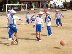 2年生体育の授業