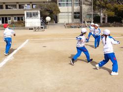 2年生体育の授業