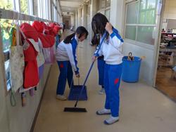 大掃除の様子