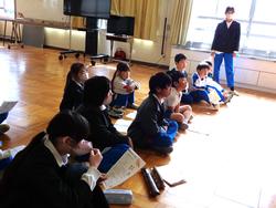 地区児童会の様子