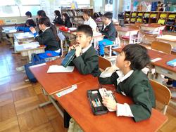 地区児童会の様子