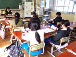 地区児童会の様子