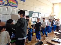 地区児童会の様子