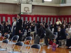 第151回卒業証書授与式の様子