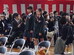 第151回卒業証書授与式の様子