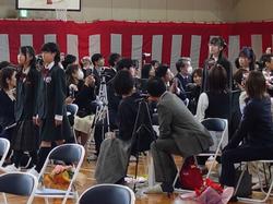 第151回卒業証書授与式の様子