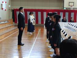 第151回卒業証書授与式の様子