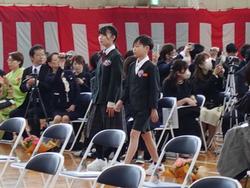 第151回卒業証書授与式の様子