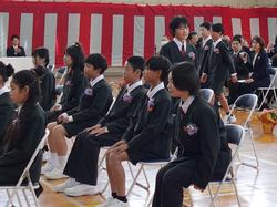 第151回卒業証書授与式の様子