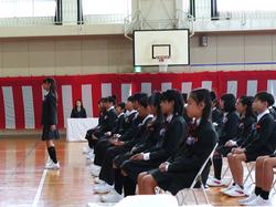 第151回卒業証書授与式の様子