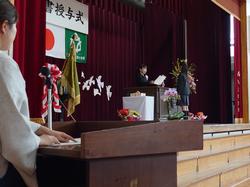 第151回卒業証書授与式の様子