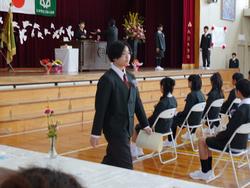 第151回卒業証書授与式の様子