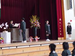 第151回卒業証書授与式の様子