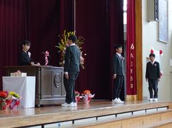 第151回卒業証書授与式の様子