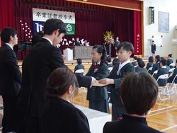 第151回卒業証書授与式の様子
