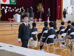 第151回卒業証書授与式の様子