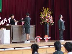 第151回卒業証書授与式の様子