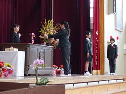 第151回卒業証書授与式の様子