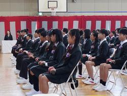 第151回卒業証書授与式の様子