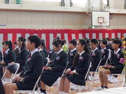 第151回卒業証書授与式の様子