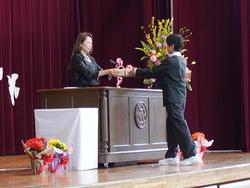 第151回卒業証書授与式の様子