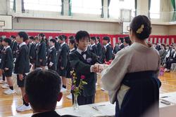 第151回卒業証書授与式の様子