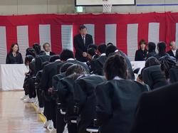 第151回卒業証書授与式の様子