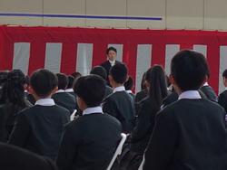 第151回卒業証書授与式の様子