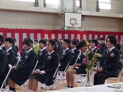 第151回卒業証書授与式の様子