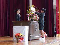 第151回卒業証書授与式の様子