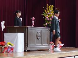 第151回卒業証書授与式の様子